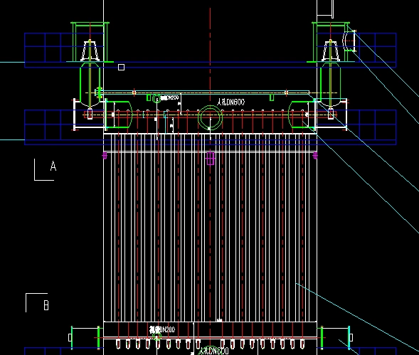 196管湿式电除雾器总图