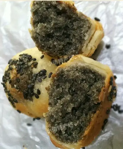 正宗嘉兴新塍特产荣荣传统手工椒盐味咸味芝麻馅小烧饼糕点心