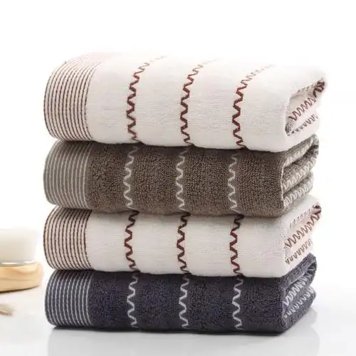 高档纯棉浴巾女男纯棉成人吸水家用吸水全棉浴巾批发酒店礼品定制