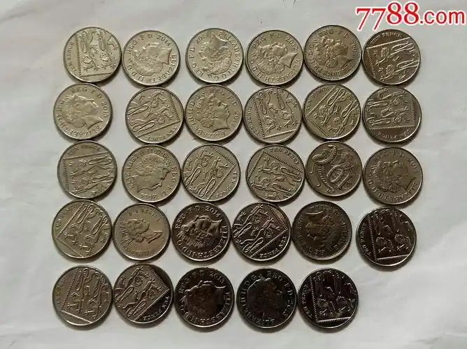 英镑10便士29枚合售