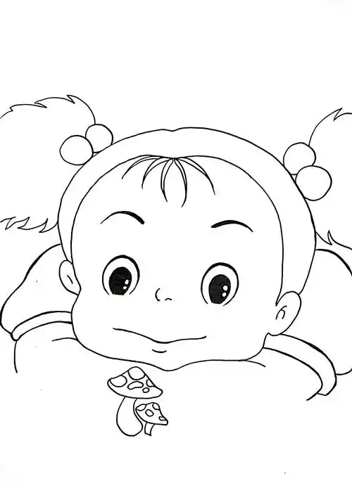 宫崎骏王国龙猫小梅超详细零基础马克笔手绘教程