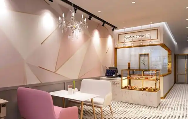 例如很多新兴的甜品店因为装修风格上,比较受人们欢迎,所以生意非常好