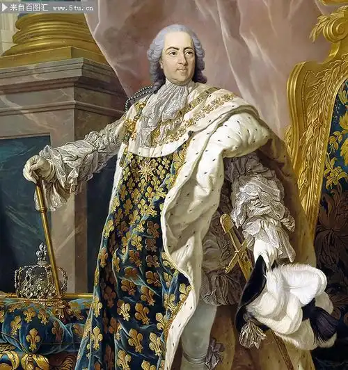 路易十五人物油画