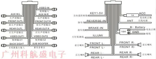 12款新世嘉dvd导航_接线图分享