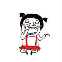 逗比头像女生卡通 卡通逗比搞怪女生头像图片_微信头像图片大全