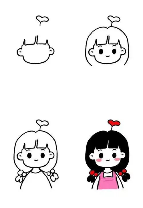 🎨机灵姐的简笔画小天地✨