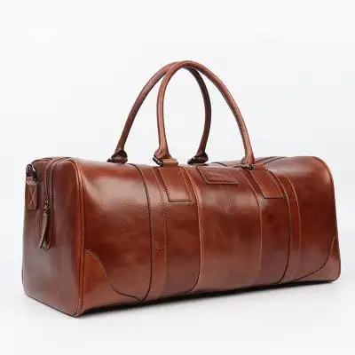 工厂直销定制旅行包头层牛皮旅行袋箱包皮具公文包商务男包批