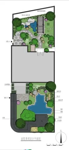 将军小院庭院平面设计图-将军小院第14张图片