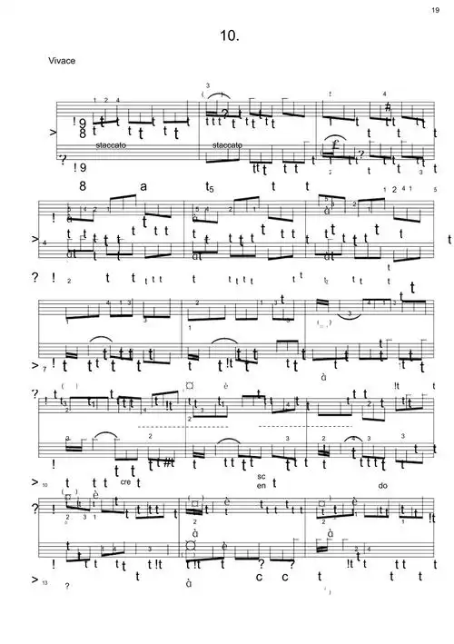 二部创意曲js巴赫1685175010原版正谱五线谱钢琴谱docx