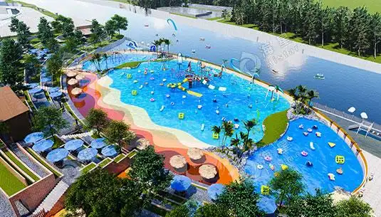 水上儿童乐园的细节设计