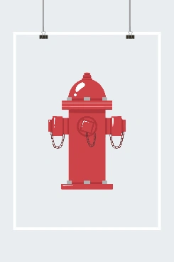 下载 png下载 ai消防员救火简笔画下载 png下载 ai卡通红色消防栓下载
