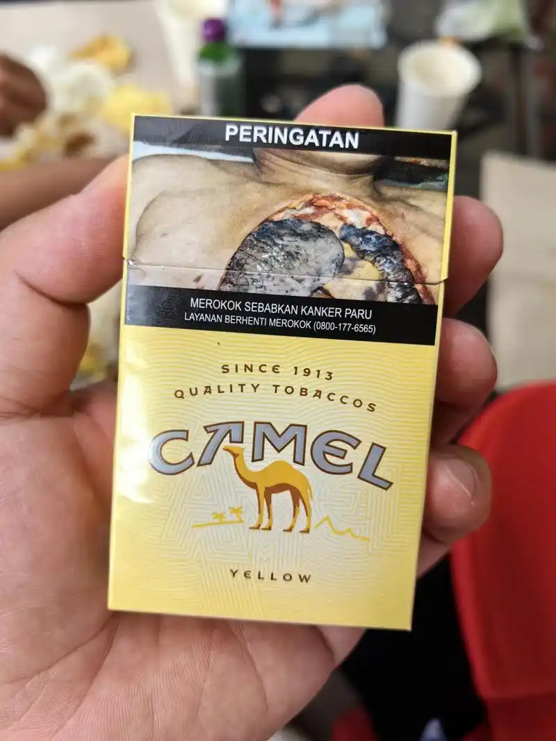 印尼本土香烟,国外的烟盒包装为啥都很血腥