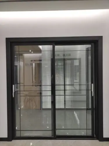 109-40铝合金隔热家用简约风玻璃门推拉门