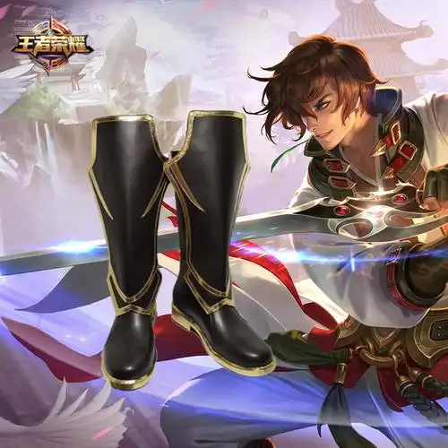 王者荣耀原皮新版建模李白cos青莲剑仙cosplaycosplay配件