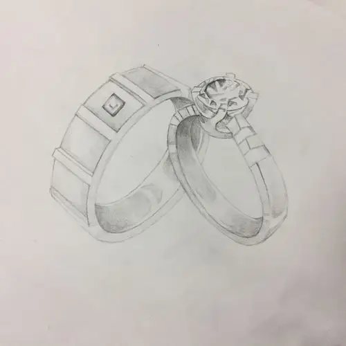 自己设计一款戒指,很有纪念意义.