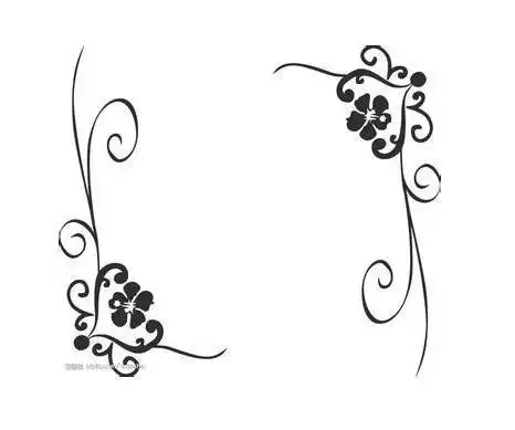 板报花边简单简笔画