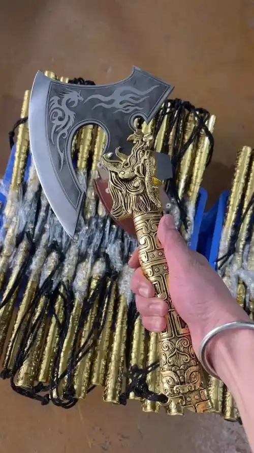 手工锻造威武霸气适合户外家用斧头爱好者