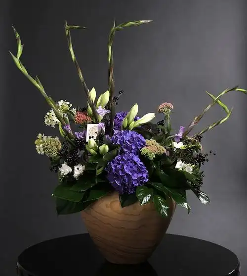 zl1546-国外精品艺术插花花艺图片 室内软装设计方案用素材资料