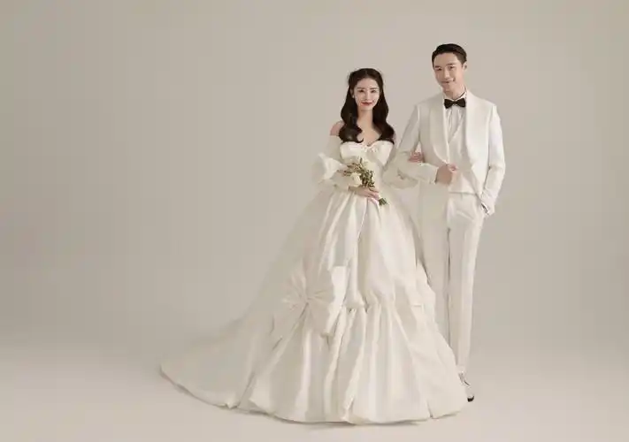 ins风fever韩式极简婚纱照太美了