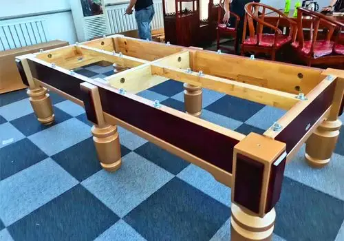 lkd台球桌标准型成人家用美式黑8比赛桌球台商用lkd青石板台球桌