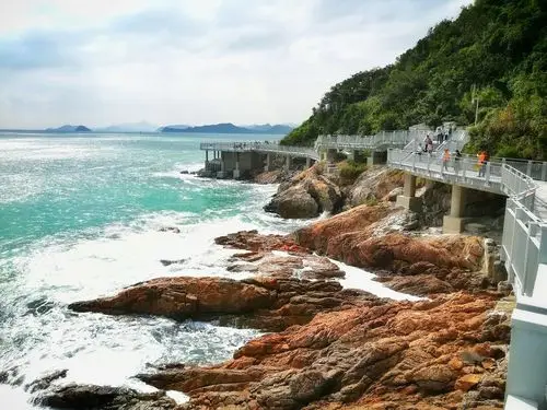 徙步深圳最美黄金海岸线盐田滨海栈道2020.10.17