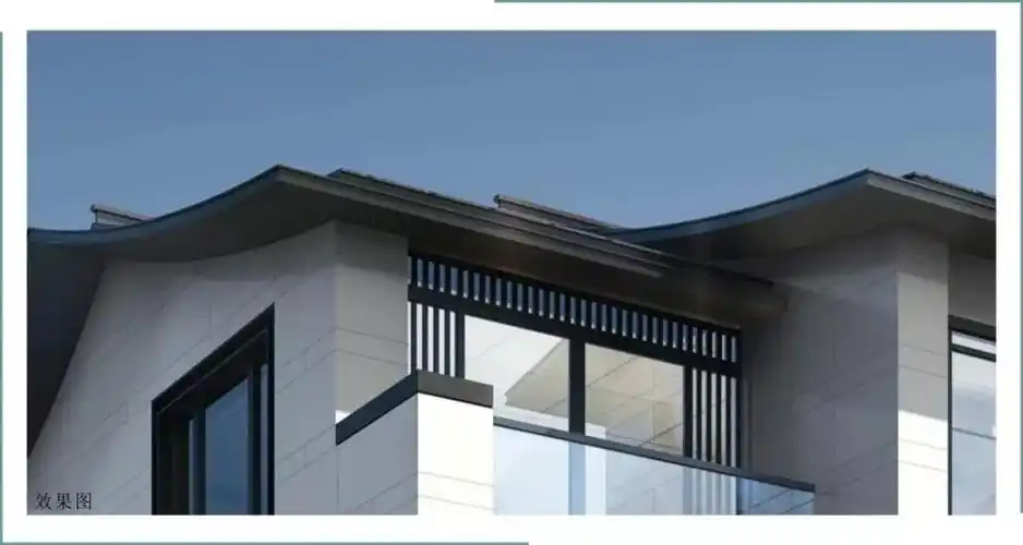 在极简现代中式的屋檐上回归清风朗月的精神世界