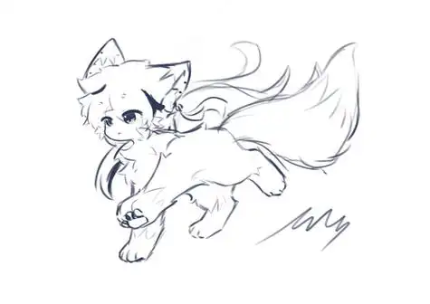 6969无聊了,放个兽设白 6969加.