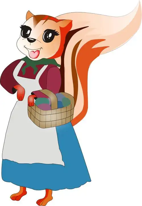 松鼠妈妈和她的宝宝们