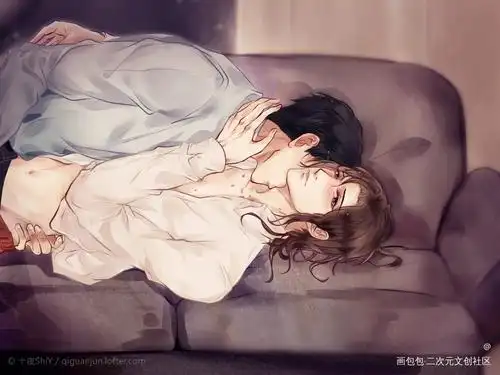 醉酒_默读舟渡费渡骆闻舟同人绘画作品