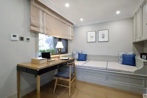 混搭书房书柜装修效果图