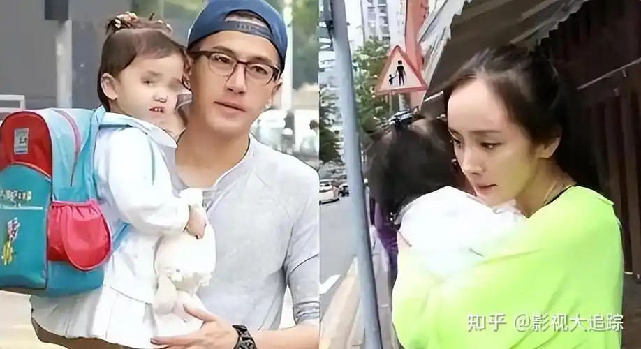 刘恺威接女儿放学9岁小糯米穿搭像极杨幂一样肤白腿长颜值高