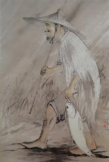 卢传远---46岁后专业画鱼,绘鲮鱼堪称一绝