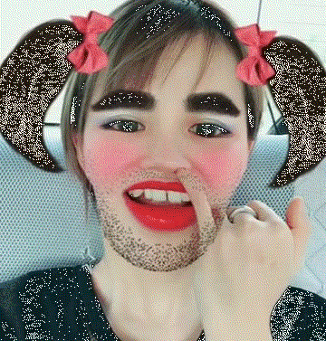红嘴唇gif耳环gif抠鼻屎gif搞笑gif