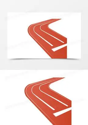 跑道图片卡通简笔画大全