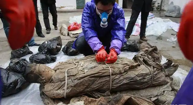 6泰州女尸,出土容颜未变