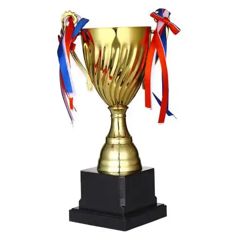 奖杯制作学校运动会比赛金属创意奖牌定做足球奖杯