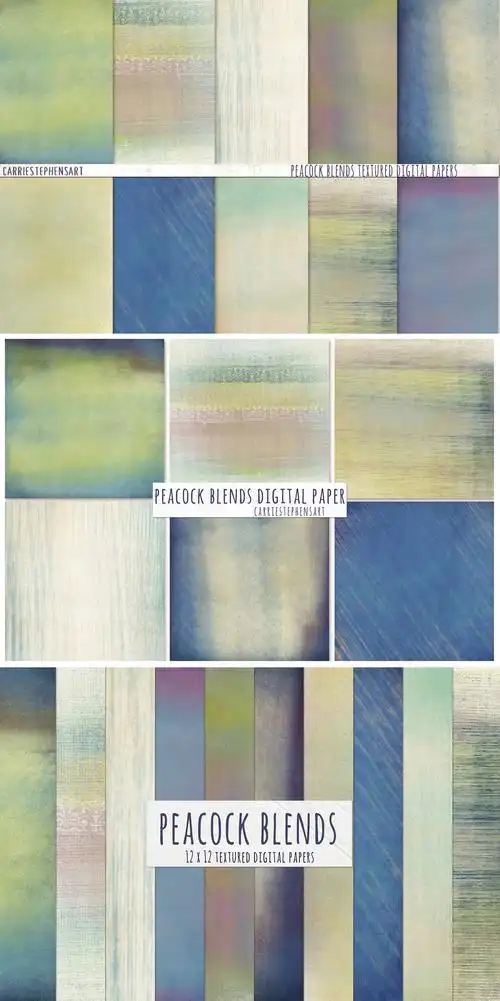 孔雀蓝渐变纹理jpg图片素材