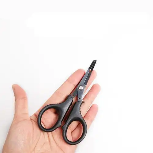 多功能强力鱼线剪 不锈钢弯嘴大力马pe线剪刀 户外运动垂钓剪