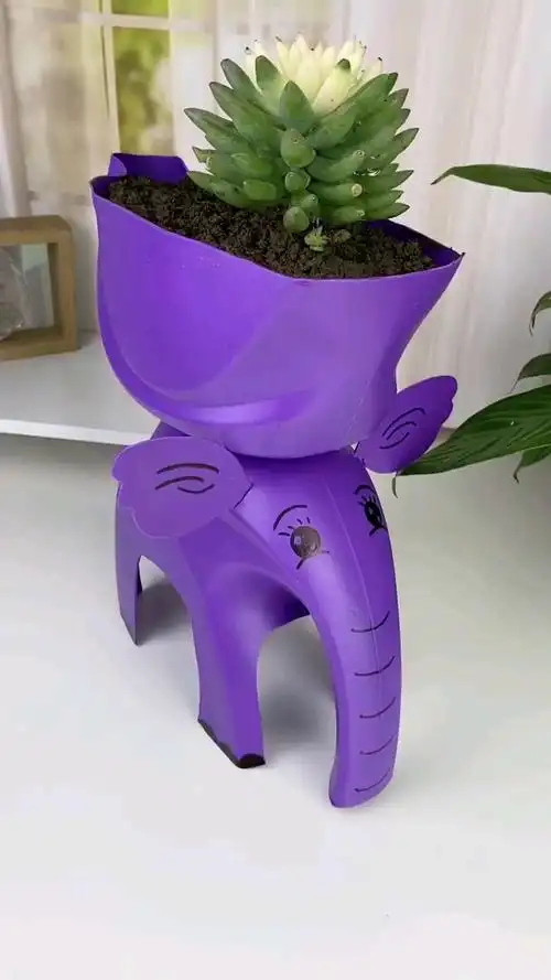 废品再利用,洗衣液瓶的华丽转身