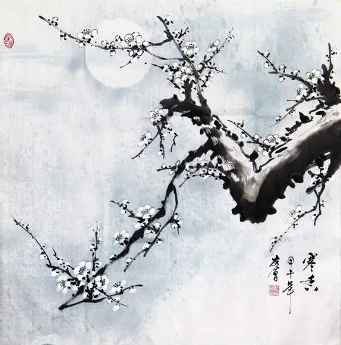 寒冬傲雪梅-闫友会-前沿艺术欣赏互动投资 我美故我在