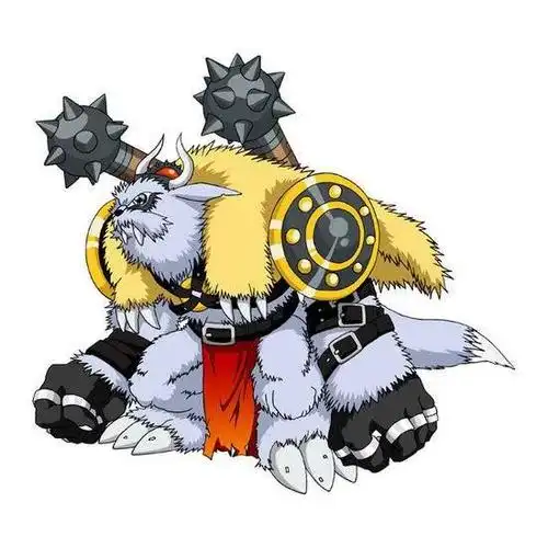 《数码宝贝》中的坦克祖顿兽,他的武器竟是数码世界的雷神之锤