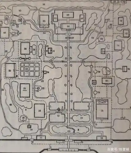 红楼梦大观园图