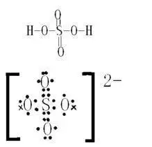 硫酸的电子式怎么书写?为什么硫元素可以连六个键 氨离子的电子式?