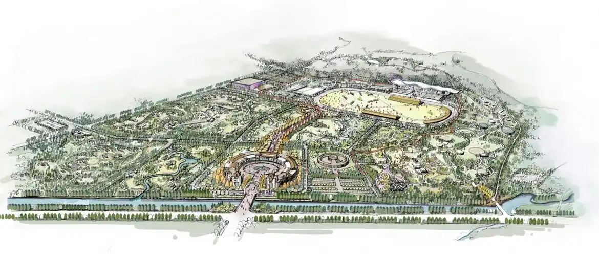 锡林浩特61中国马都国家级旅游度假区沿线及营地整体概念规划