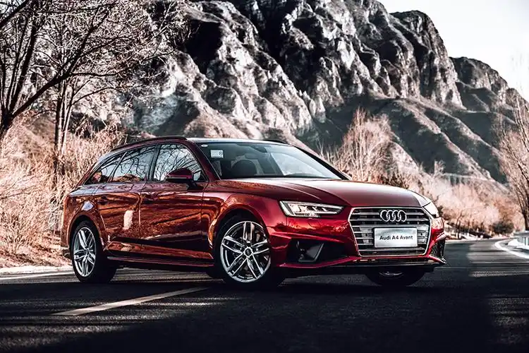 奥迪audi a4 avant新车发布宣传图摄影