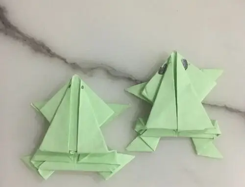 《纸青蛙》——二师附小一年级学生作品