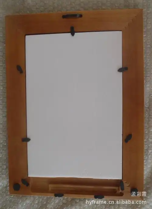 弘艺定做木制数码相框 数码相框 胡桃木色 木制相框/礼品框