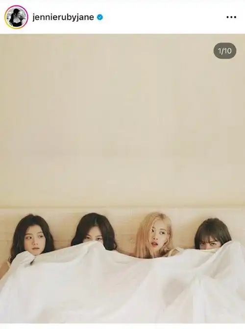 blackpink晒照庆祝出道七周年