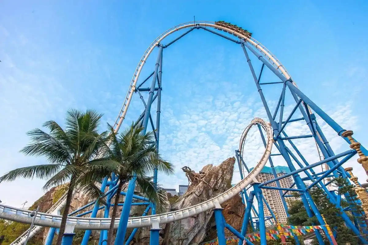 深圳欢乐谷,是一座集游乐,娱乐,休闲为一体的主题 - 抖音