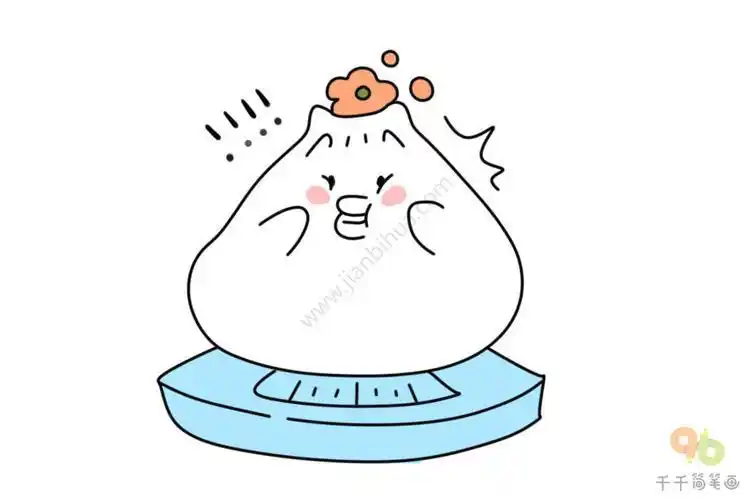 今楚汤包简笔画 简笔画图片大全-蒲城教育文学网